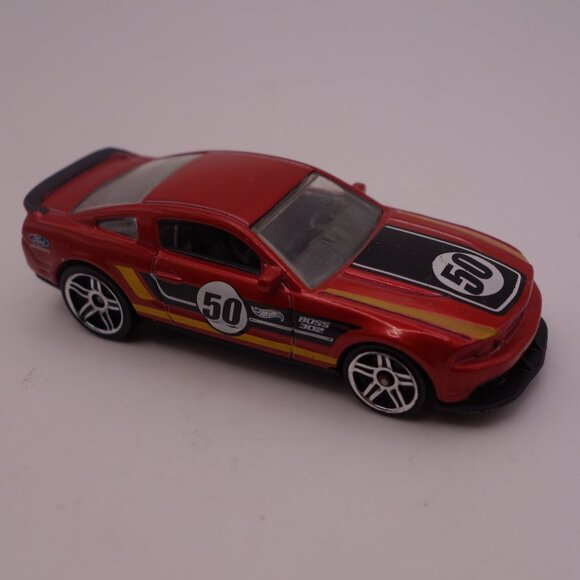 2011 Mattel 1186 MJ,I,NL Hot Wheels 112 Ford Mustang Boss 302 Laguna Seca - Picture 2 of 16